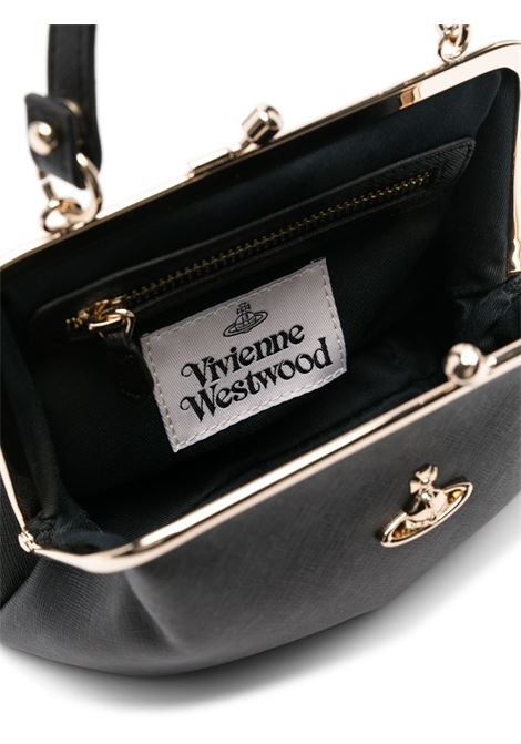 Borsa a mano granny in nero Vivienne Westwood - donna VIVIENNE WESTWOOD | 4B010007WS0021N402